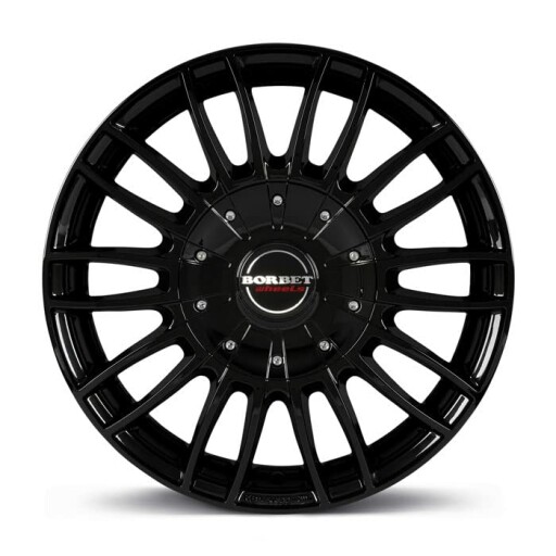 Borbet CW3 Alufelgen in black glossy mit Fahrzeug