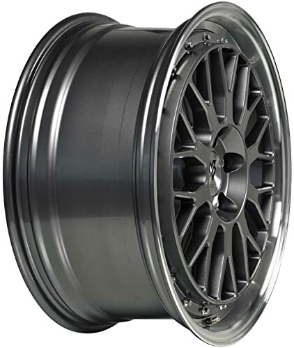 Schwarzes Auto-Aluminium-Rad mit Mehrspeichen-Design