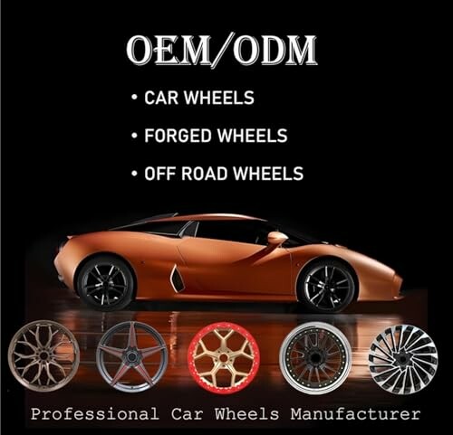 Auto mit verschiedenen Felgendesigns